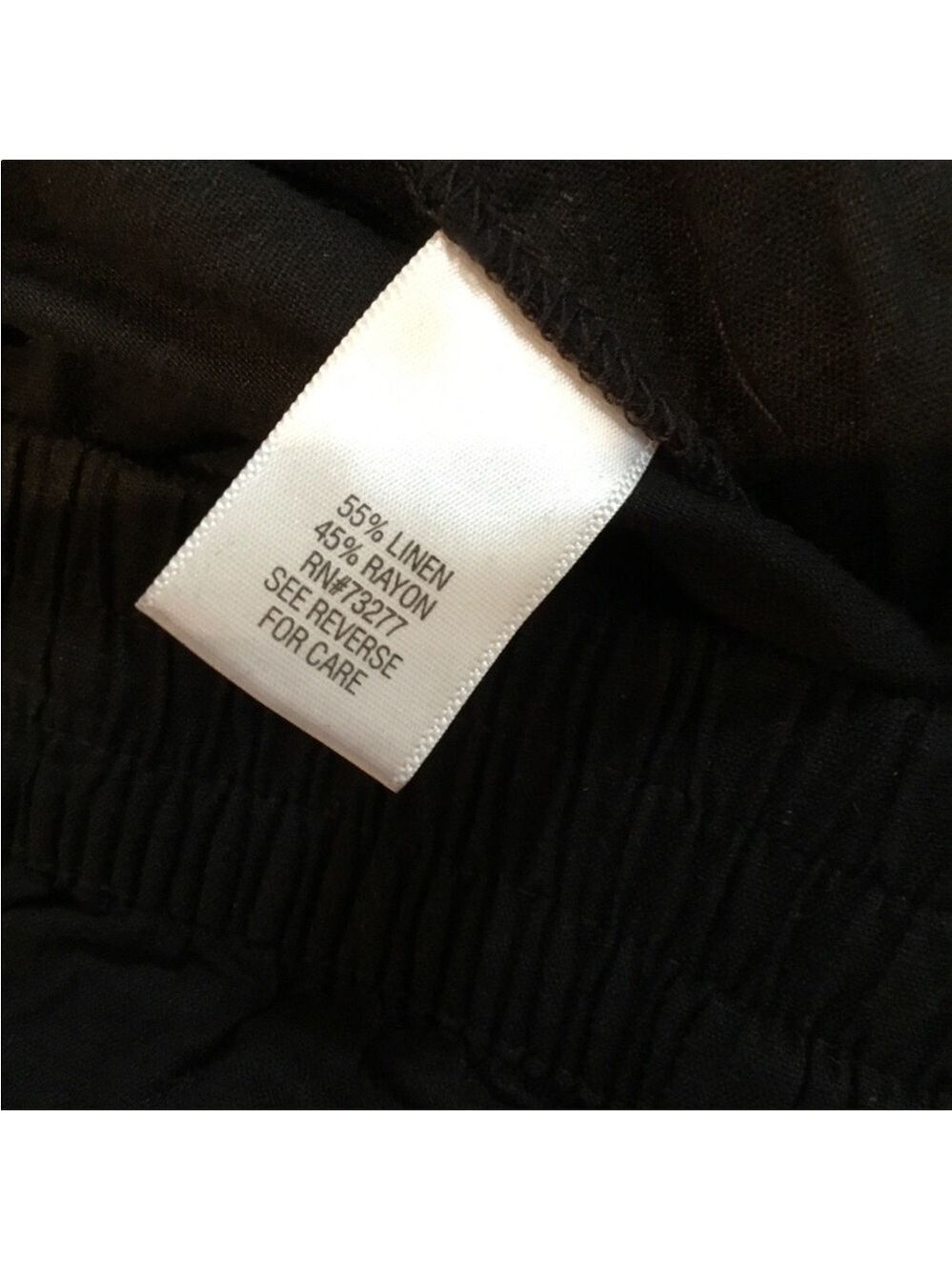 Croft & Barrow black capri Womans size XL New with tags with flaw - Picture 8 of 13